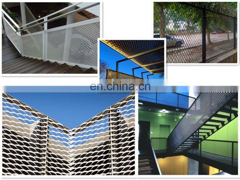 PVDF decoration aluminum expanded metal mesh
