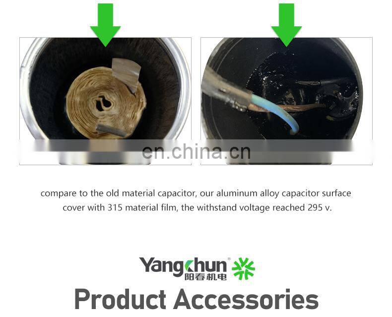 Powerful AC 220V 50Hz 2800rpm Single Phase Electric Motors