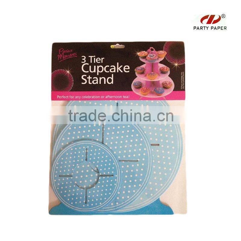 Pretty Paper Cake Cup Stand