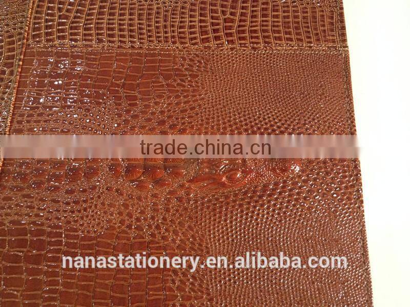 Customized zipper portfolio with calculator inside NS-JLJ0011