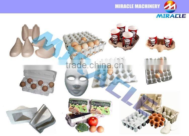 Automatic egg tray making machine/egg tray forming machine in good quality in China
