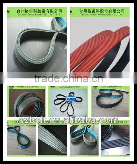 High quality rubber poly v-belt 6PK1980