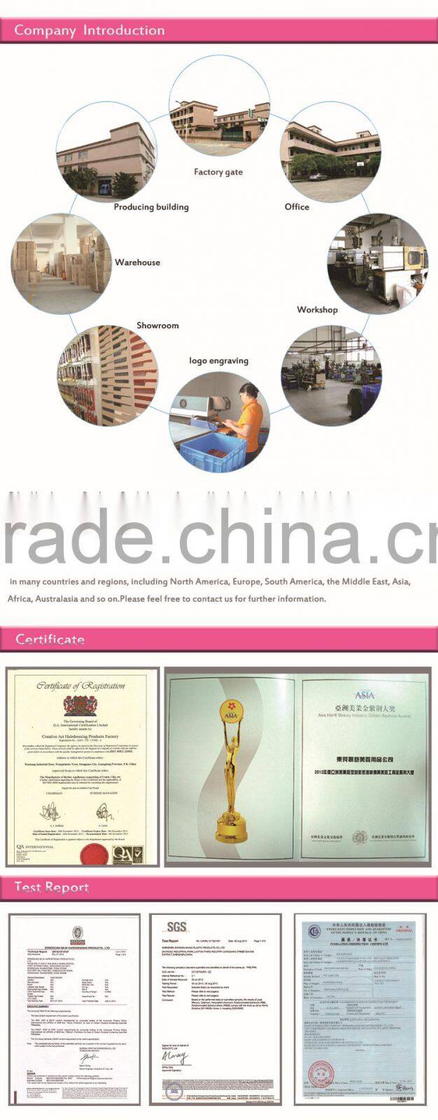high quality professional private label hair brush