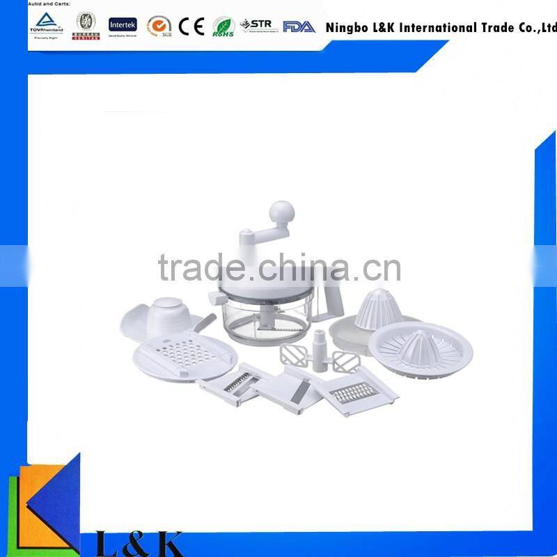 Food processor manual swift chopper vegetable salad maker