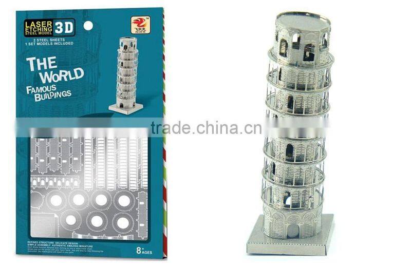 2014 New Product ! Physics 3D metal puzzle building puzzle maker ,brain teaser