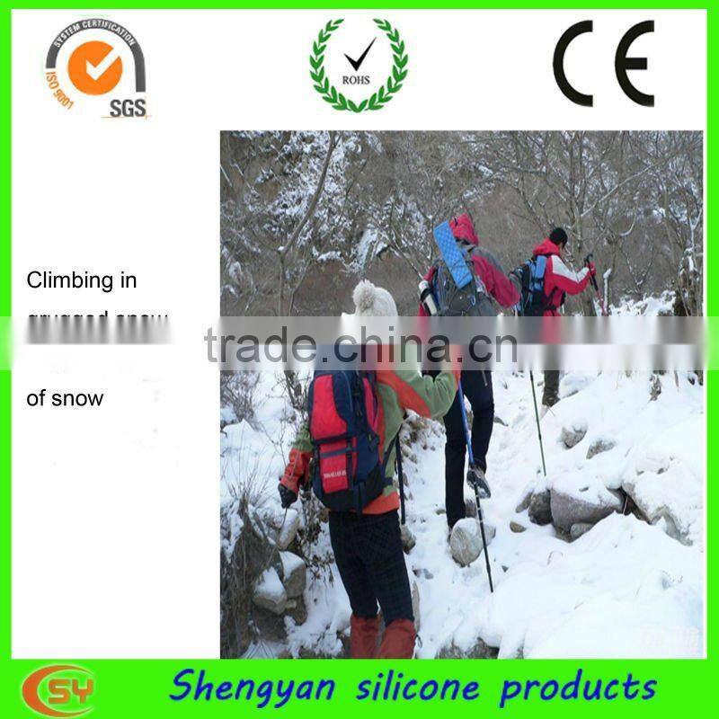 unbreakable rubber silicone anti slip shoe covers