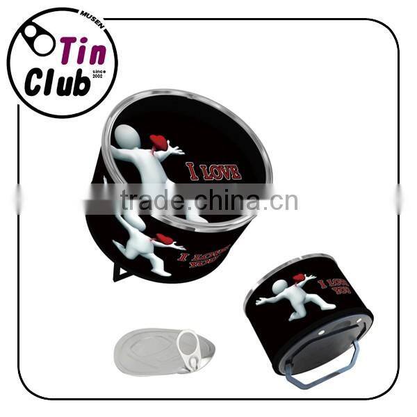 Round Fridge magnet photo frame, picture frame