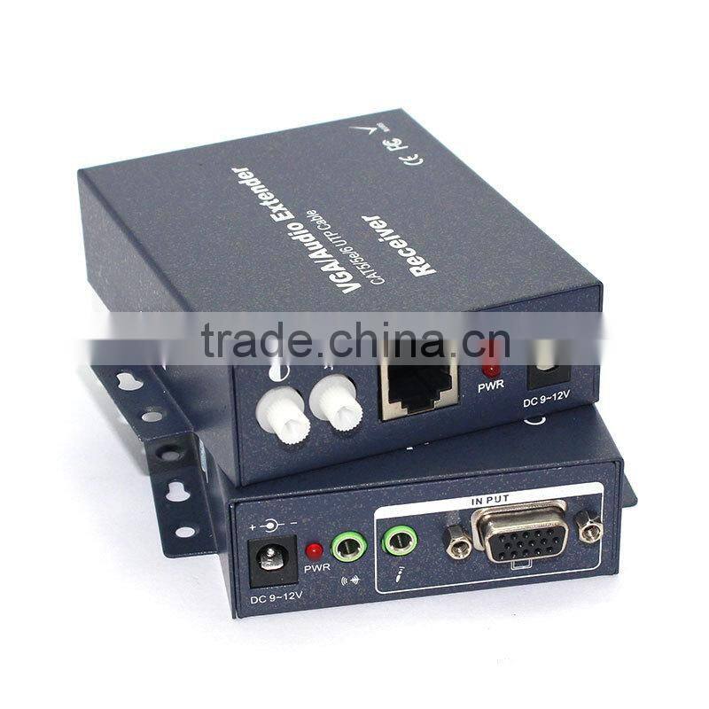 VGA Video + Audio UTP Extenders over one Cat5/6 Cable