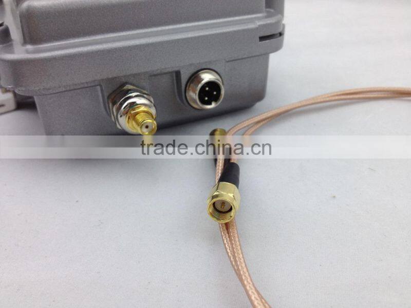 Lintratek brand China supplier 4W Outdoor 2400-2483.5MHz TDD WIFI waterproof wlan outdoor waterproof signal repeater