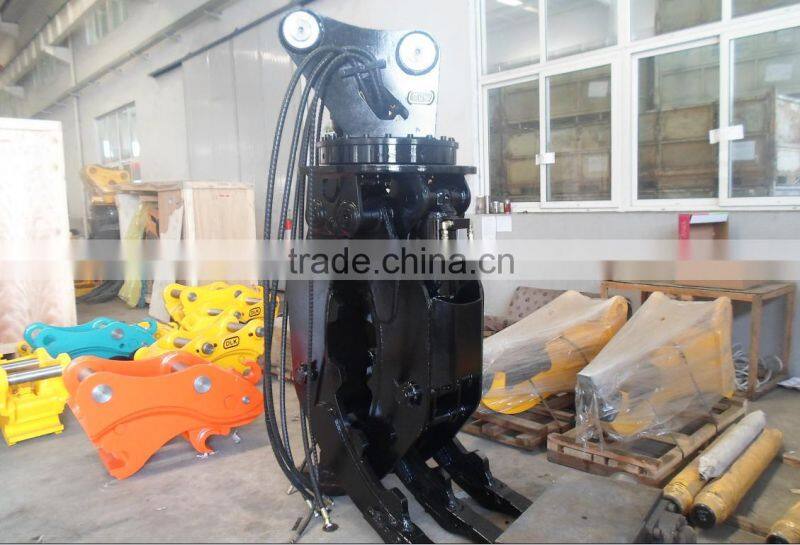 excavator scrap grapple, material for KOBELCO SK250 SK260 excavator
