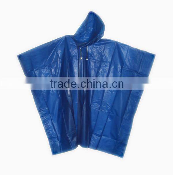 Super Quality PU Coated Nylon Raincoat Rain Poncho