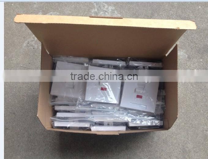 86 type Network Cabling Faceplate for CAT.6 /CAT.5E