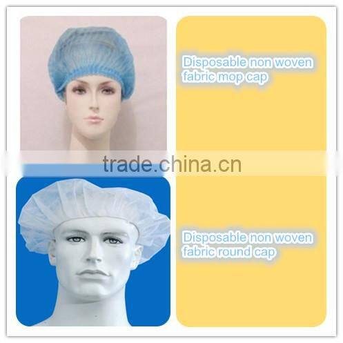 Disposable nurse round cap,head cap,shower cap