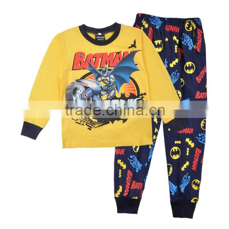 2015 Pajamas Cotton Product Type and In-Stock Items Supply Type 2-7Y Boy Kids Pajamas