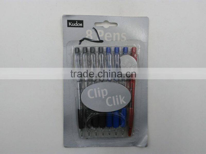 promotional ball pen plastic office school telescopic pen