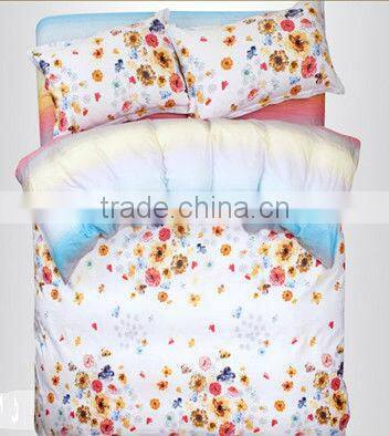 China made wholesale cartoon printed soft cotton kids sheets sets