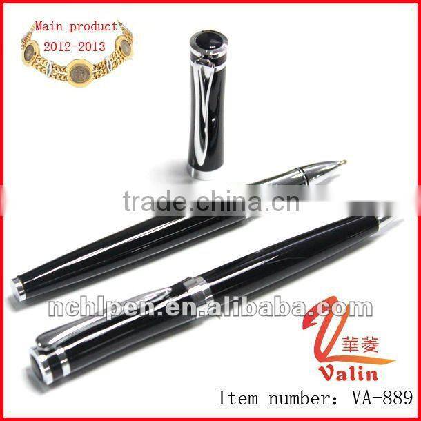 Hot classical Promotional metal barrel pen