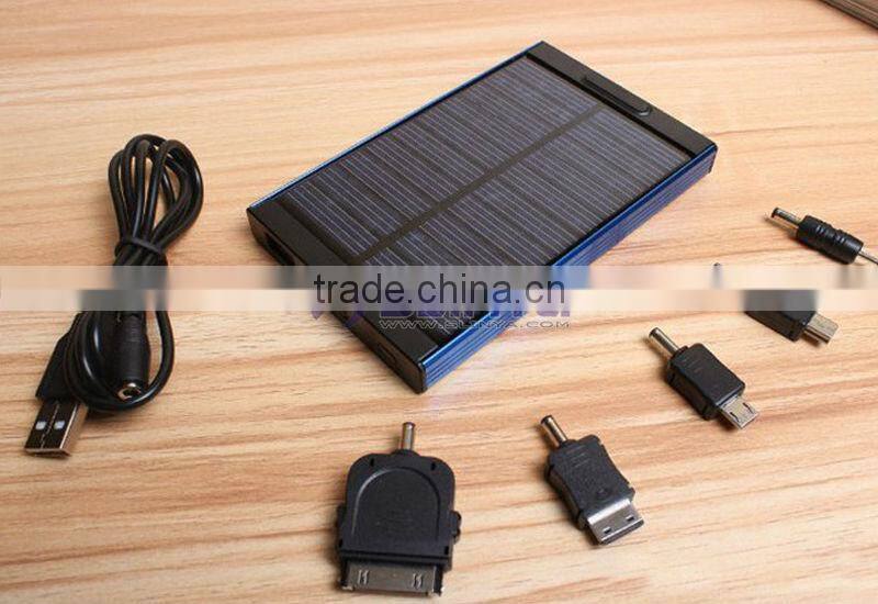 Solar Power Charger Battery Charger For Mobile Laptop 4000mAh