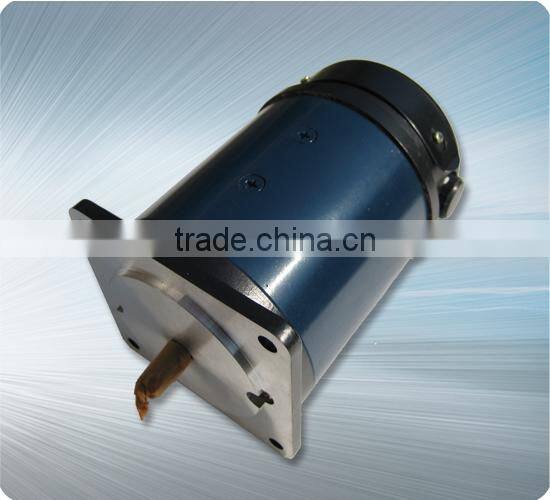 90mm high toruqe rare earth permanent magnet dc servo motor for gear