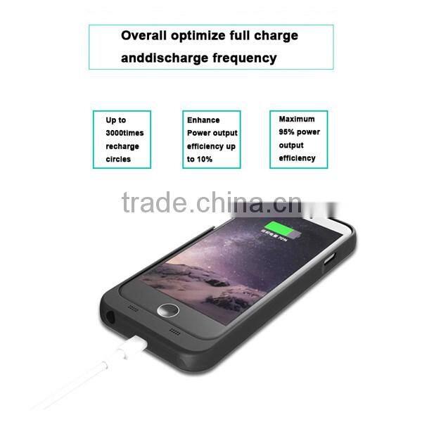 Customized design battery case for iphone 6