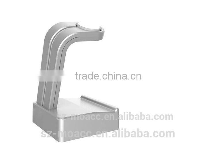 Hot selling electroplating pc Charger Stand for Apple Watch