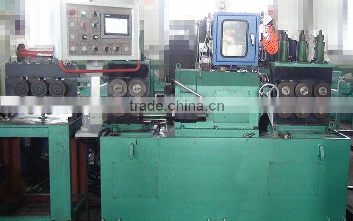 Semi-auto centerless lathe machine for round steel bars