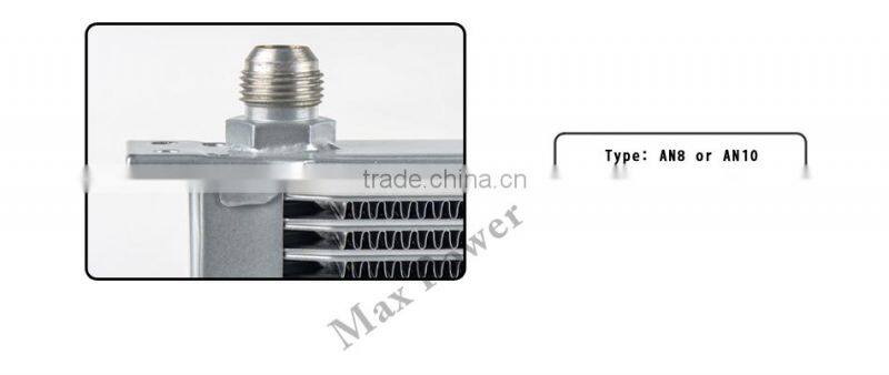 Auto Aluminum Different layers With Different Adapter oil cooler kit Suit for Racing Cars