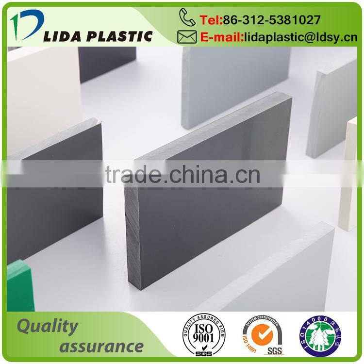 Customized Light Blue Non-toxic Glossy Plastic PP Plate Sheet for Thermoforming