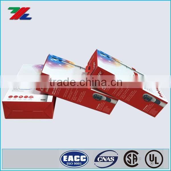 Electric Toothbrush High Quailty Customized Paper Gift Box UV printed ;Custom Luxury Bow Packaging Paper Box