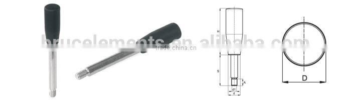 Cylindrical Plastic Handle rods with thread BK38.0134