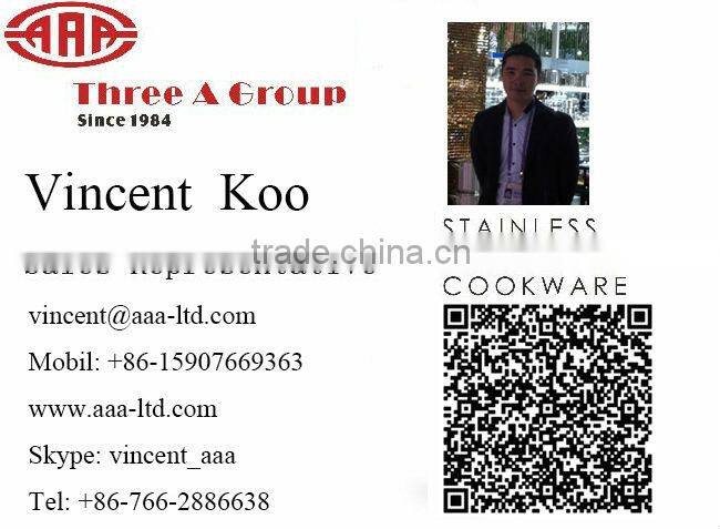 Colorful 304 stainless steel non stick cookware