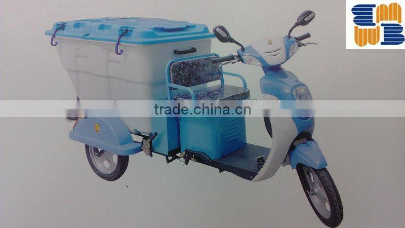 450L Electric garbage tricycle