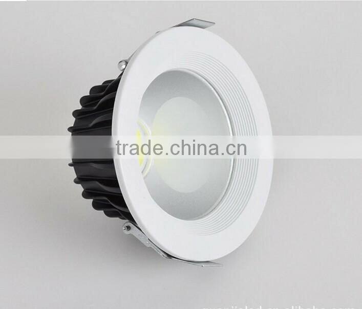 Square Die Sasting LED Downlight COB 10w 20w 30w Round LED Ceiling Lamp LED Spotlights