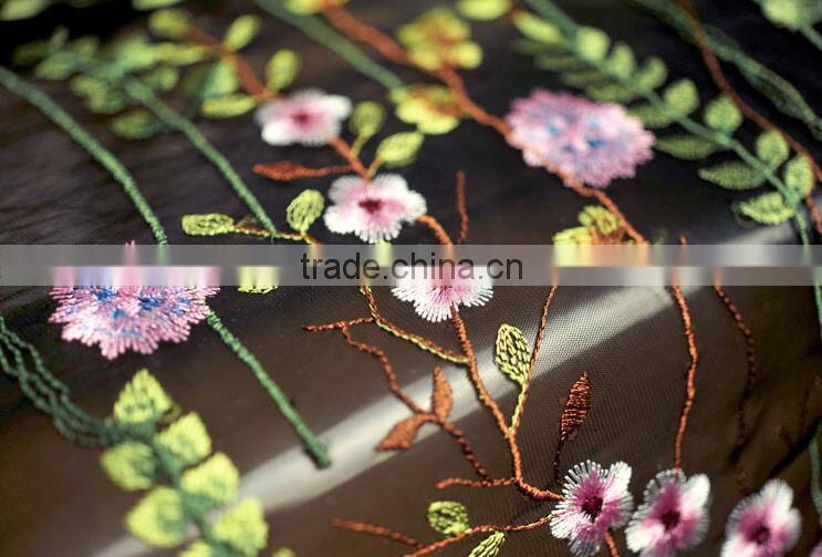 hot sale Lace fabric cloth form factory with best price