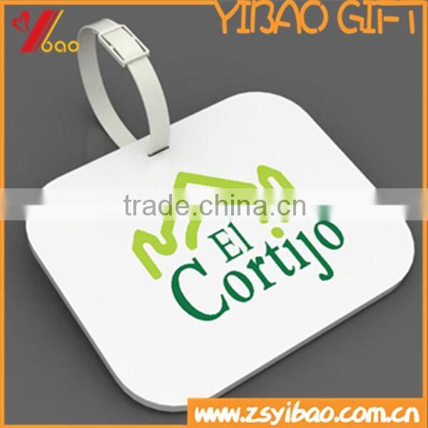 Beautiful Design Pvc Luggage Tag With Custom Print Logo Soft
