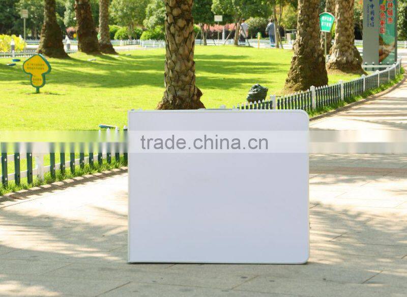 182cm long Portable popular aluminum folding dining table