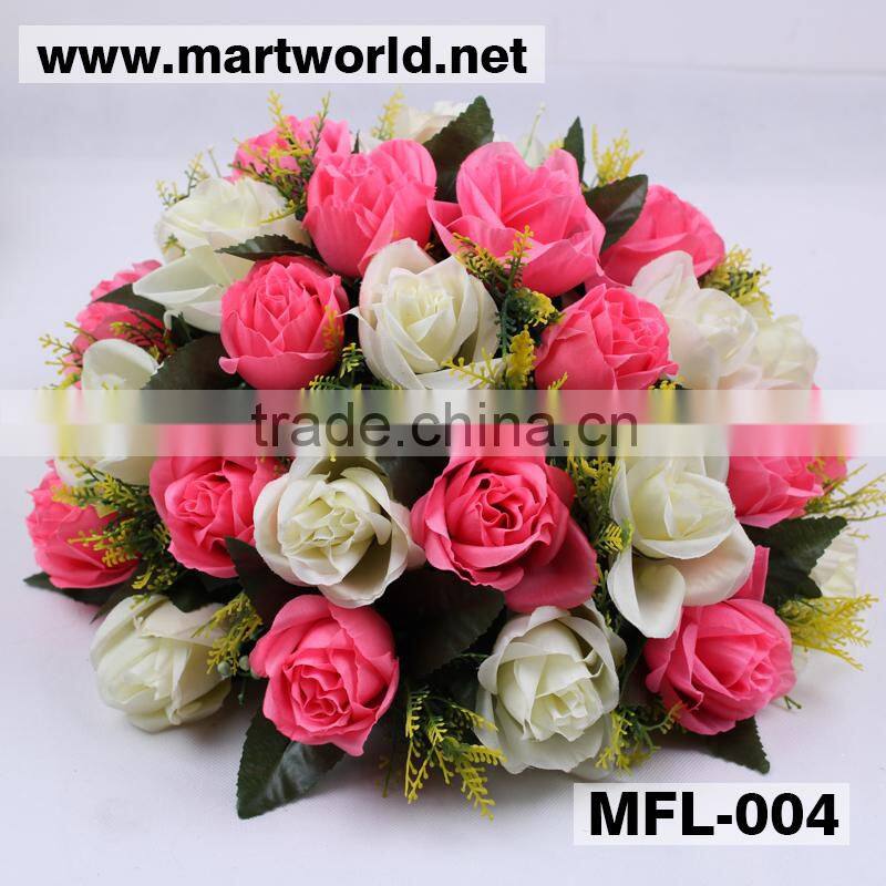 Hot!!!Mixed color romantic wedding flower for wedding & party decoration for sale (MFL-004)