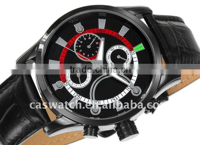 fashion stainless steel business sport wirst watch for man