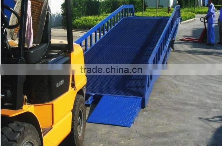 10 ton truck portable loading dock ramps mobile yard ramp