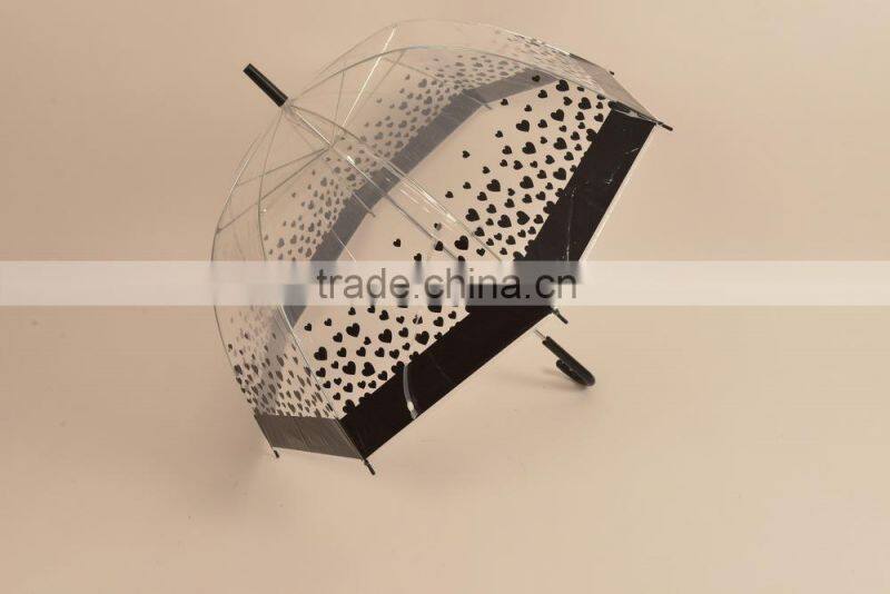 China customized material POE apollo umbrella with plastic handle