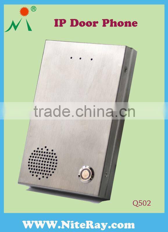 IP based audio door phone intercom for apartment