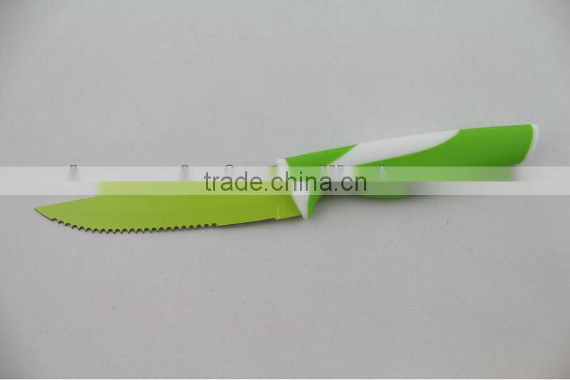 6PCS Color Steak Knives