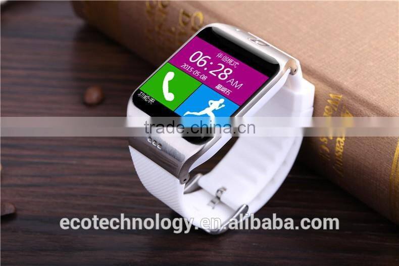 CE ROHS LG118 Bluetooth Smartwatch SIM /TF Card HD Touch Screen with Camera Built in NFC Mate for Android and Iphone cellphone