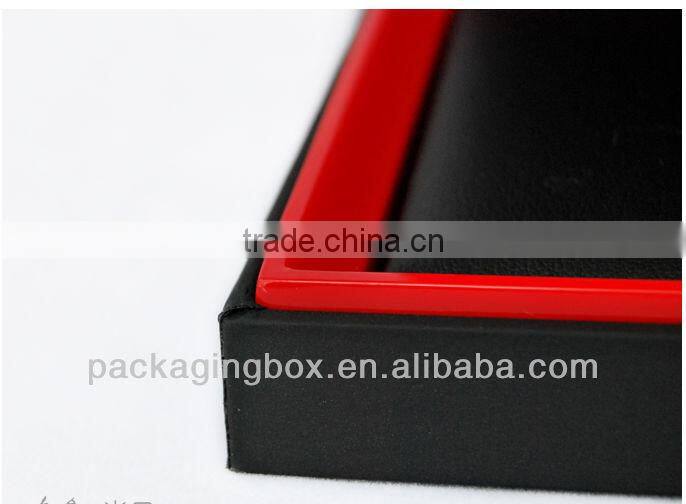 Leather ring box gift box packaging design