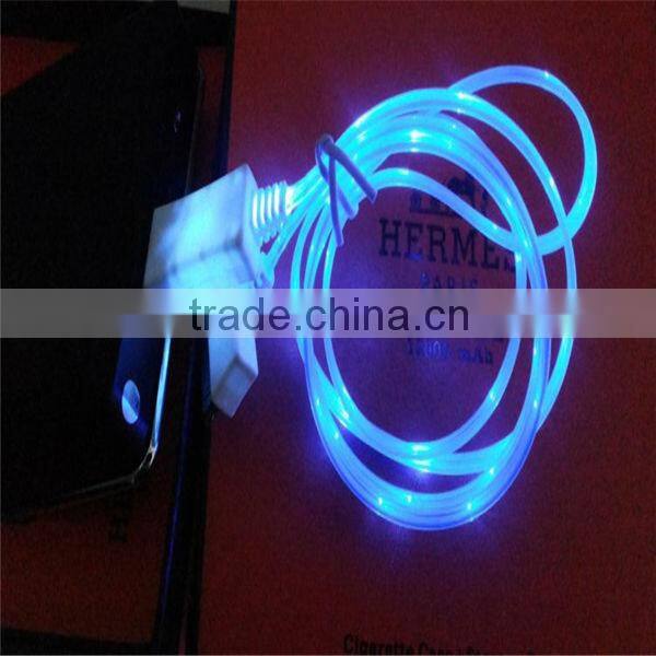 led micro usb cable for iphone led charging cable for iphone wholesale