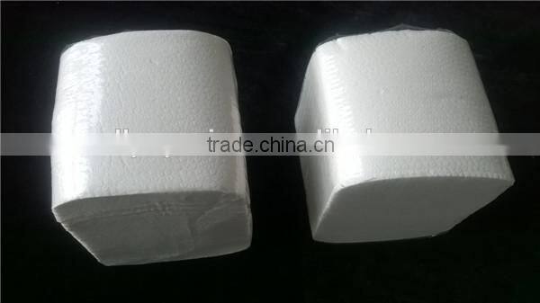 2ply interleaved toilet paper pure cellulose 250sheets per pack