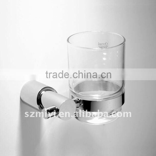 bathroom single glass holder