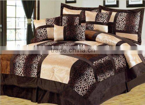 Bedding set supplier cheap top quality multi-color comforter bdding set