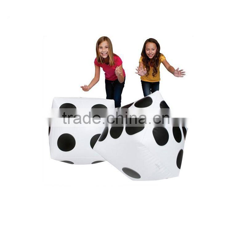 6pcs/lot Large inflated household Dice Magic Fun Toys Bar color toy