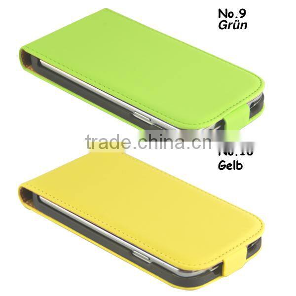 SLIM Leather Case, Flip Leather Case Cover for Sony Xperia E4G